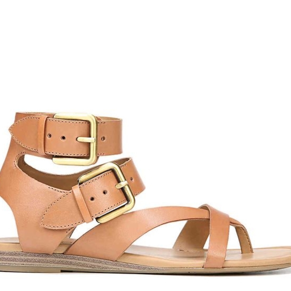 NIB Franco Sarto Glinda Camelot Leather Sandal 7